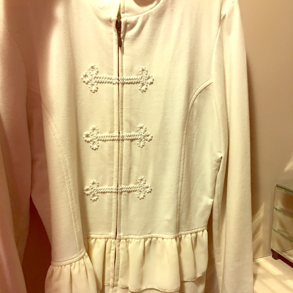 Cream military jacket worn a couple times